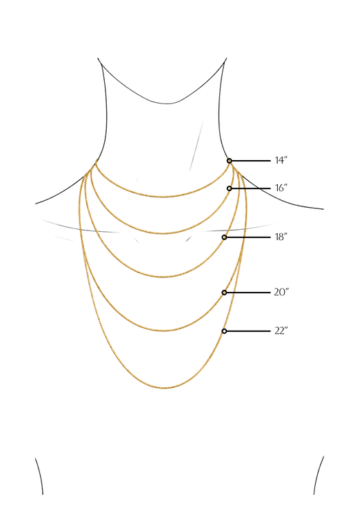 NECKLACE SIZE GUIDE