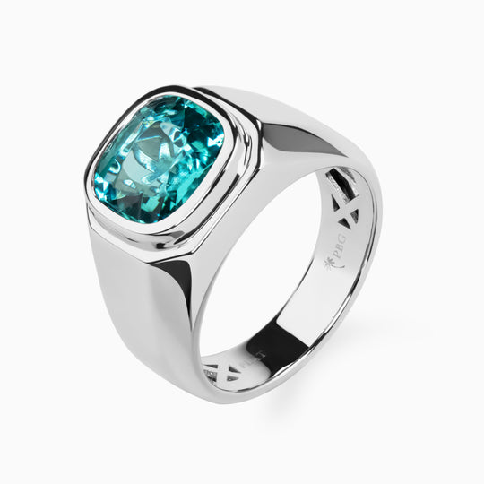 4.33ct Platinum Lagoon Ring