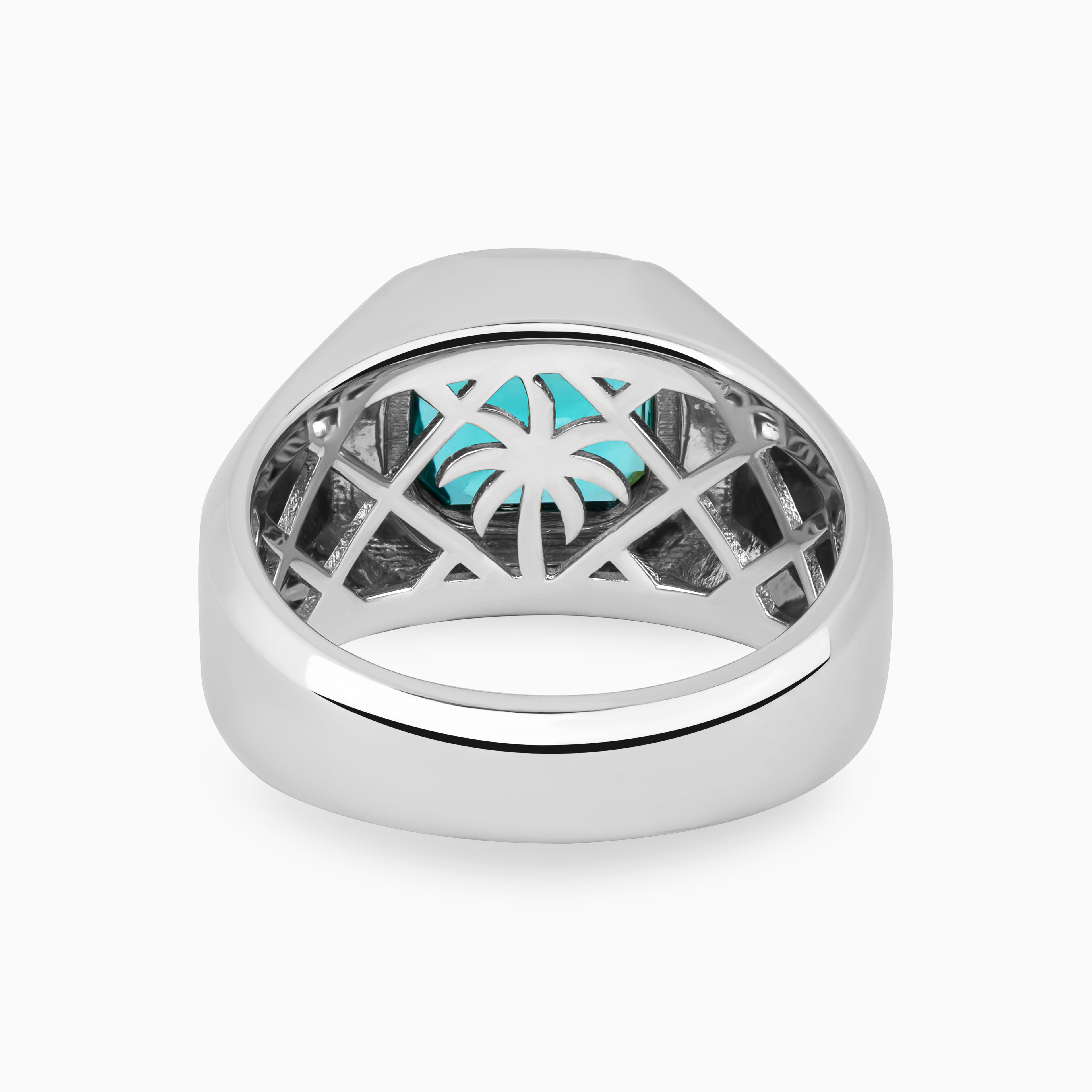 4.33ct Platinum Lagoon Ring