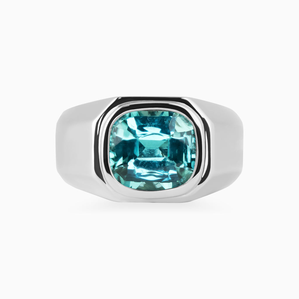 4.33ct Platinum Lagoon Ring