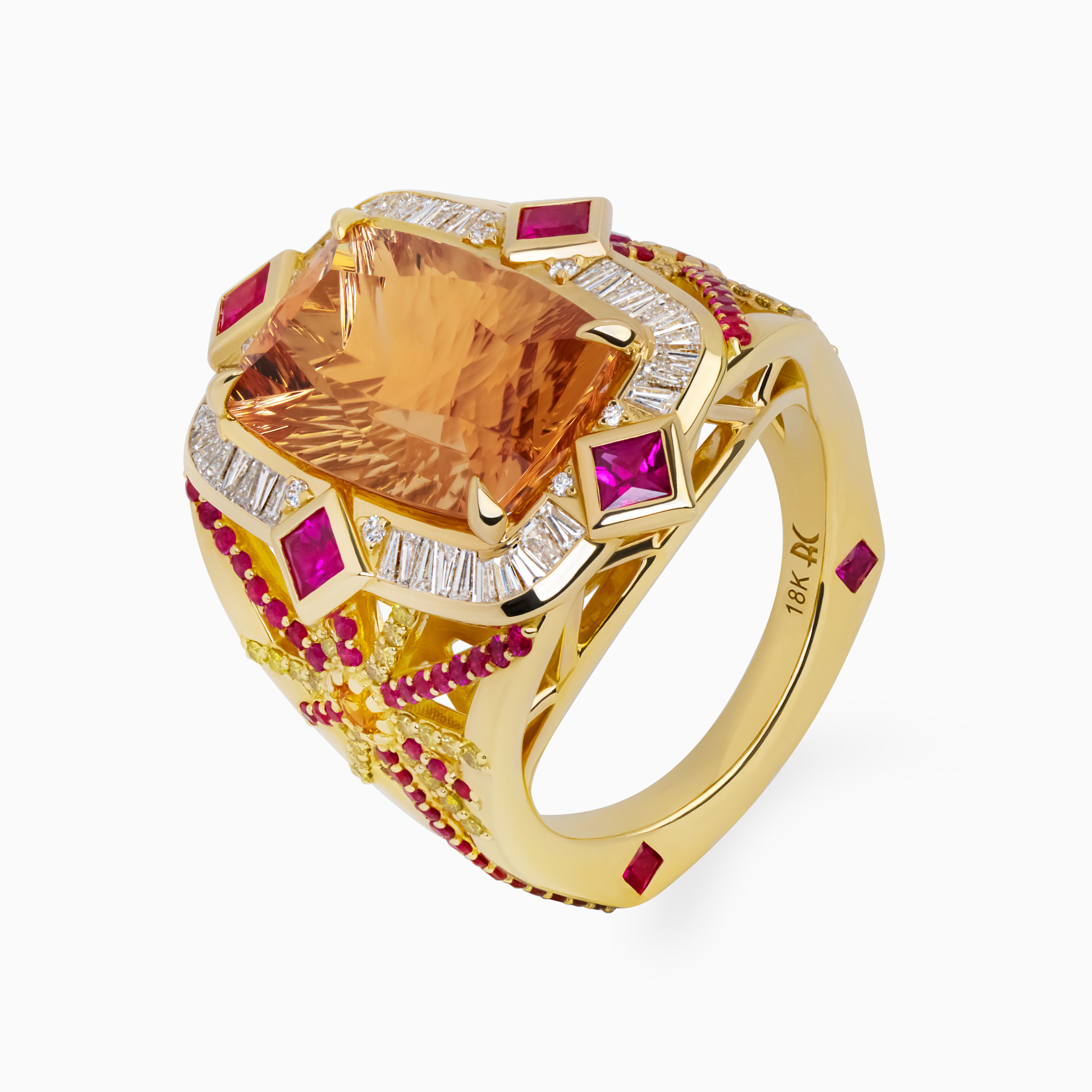 Deco Solei South Beach Ring