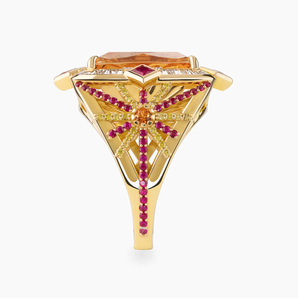 Deco Solei South Beach Ring
