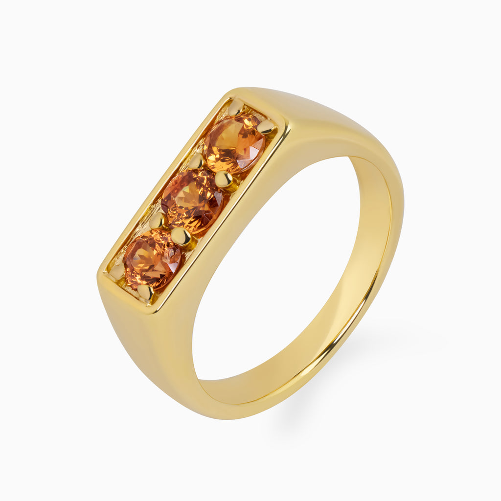 Tri-Spessartite Ring