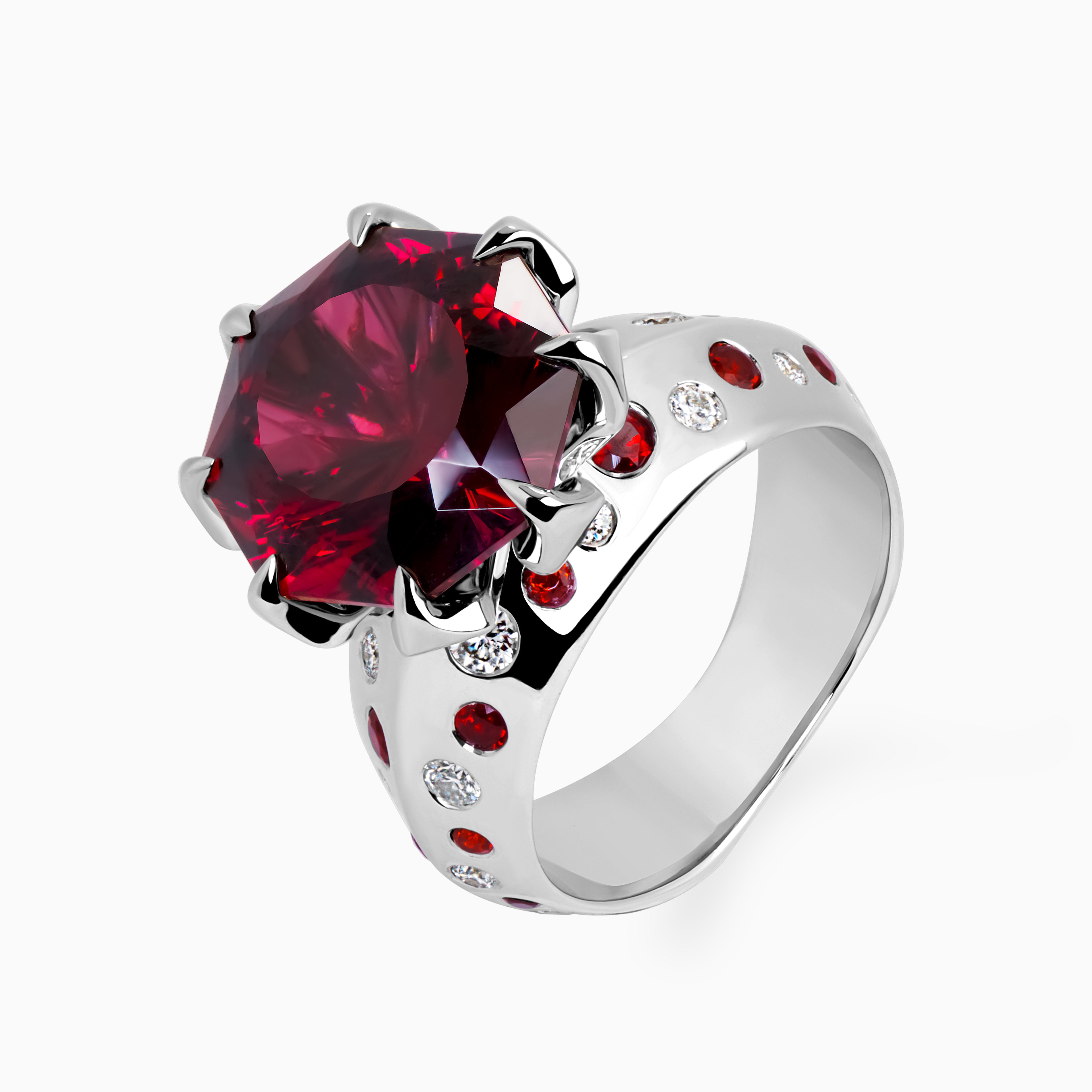Crimson Nova Ring