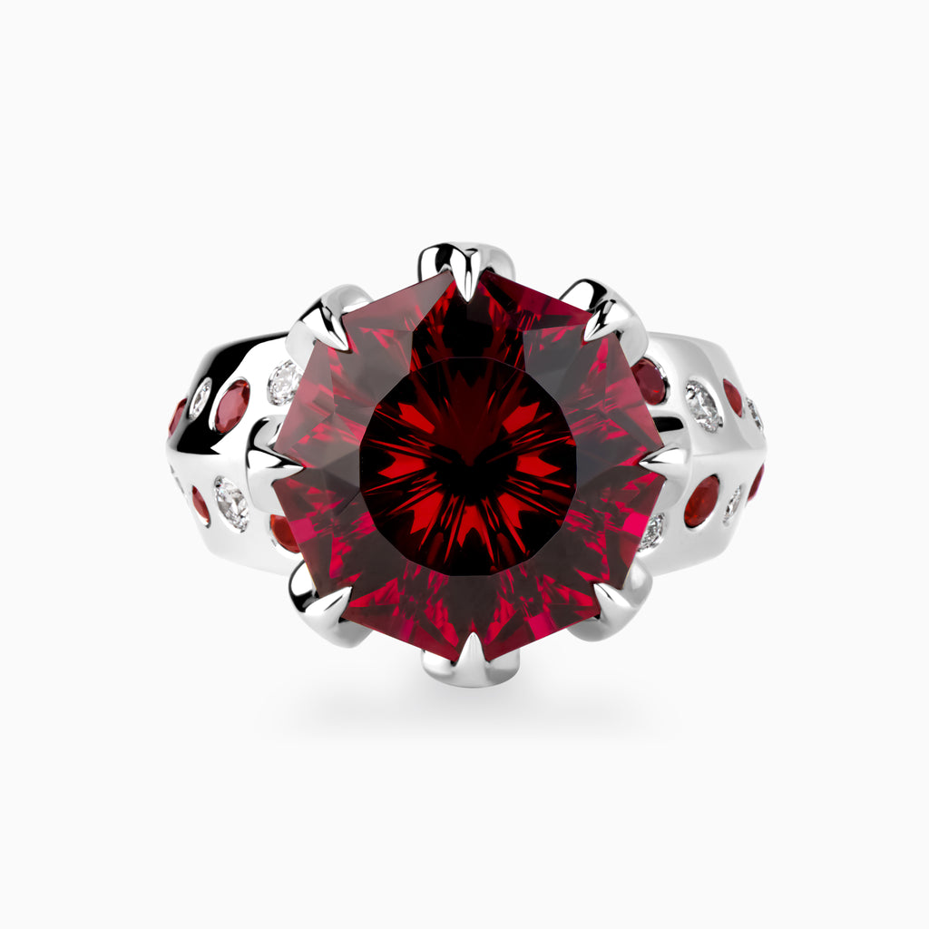 Crimson Nova Ring