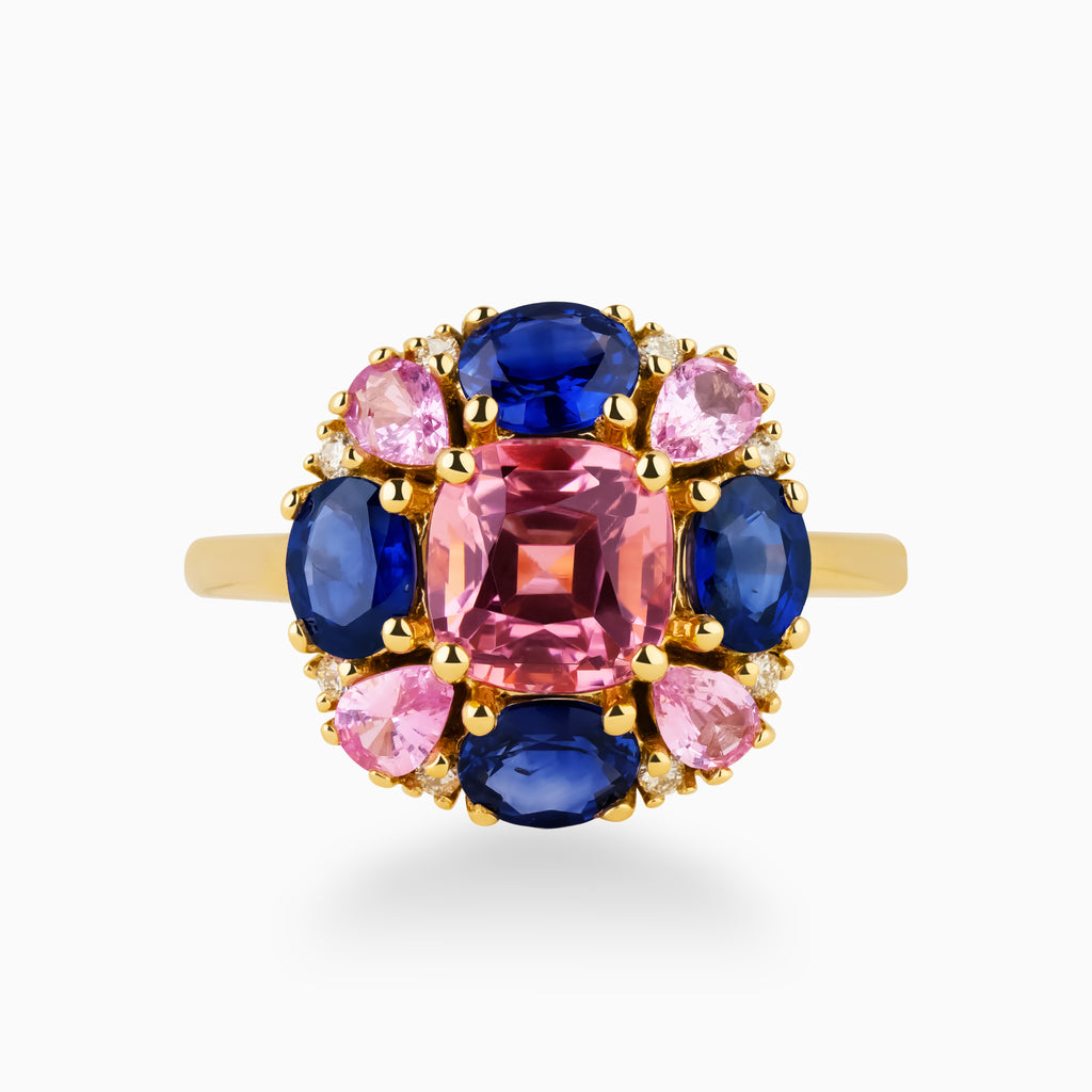 The Blush & Blue Ring