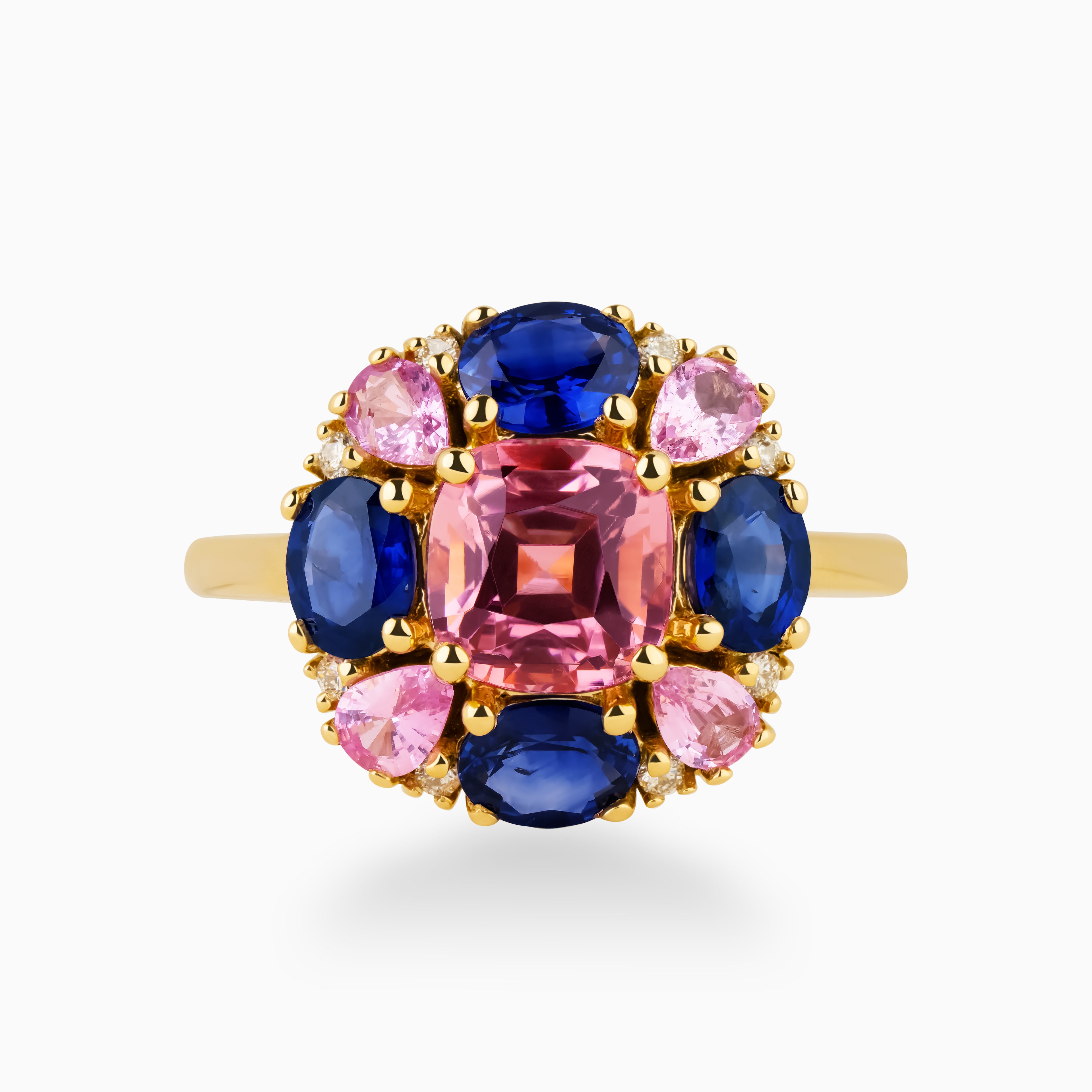The Blush & Blue Ring