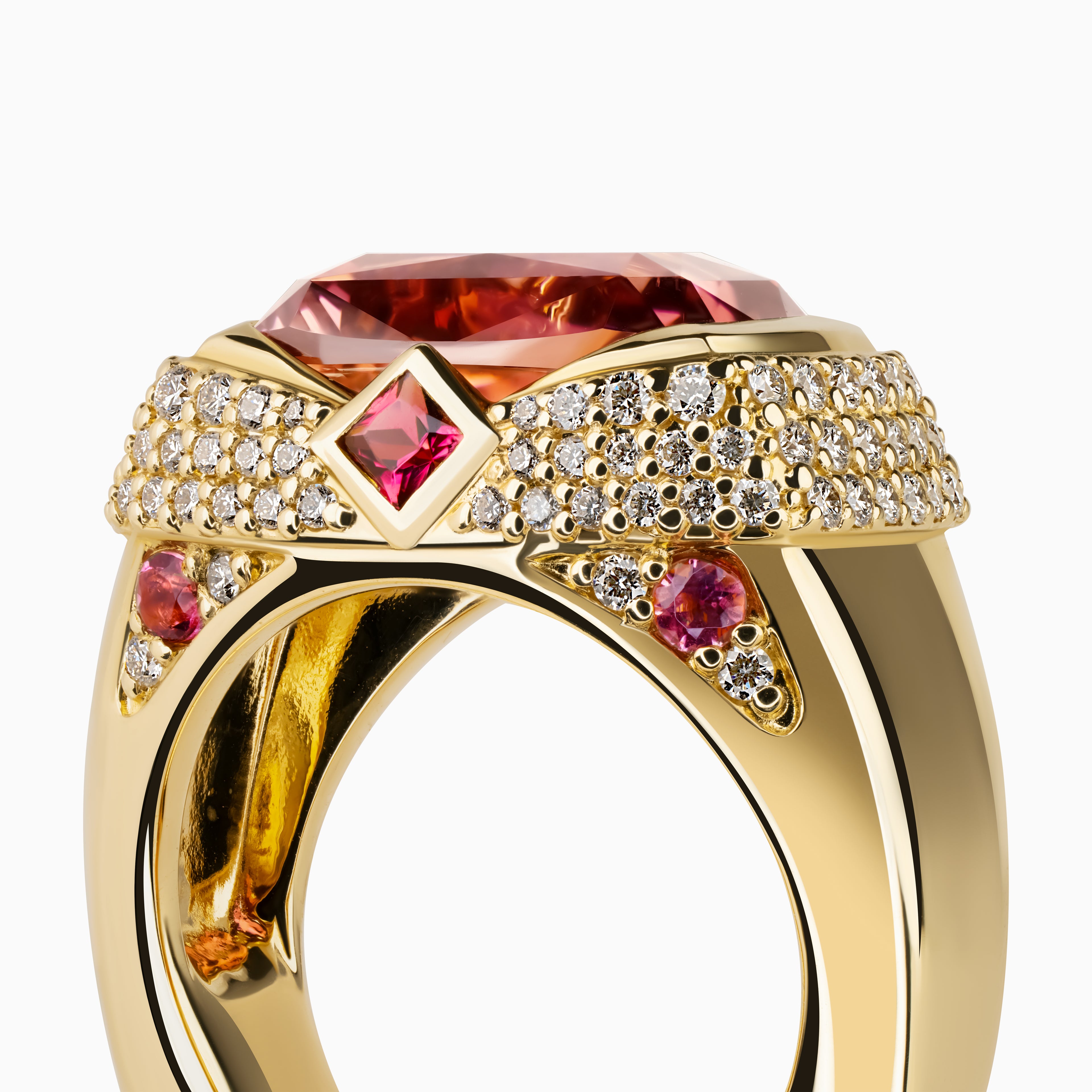 Sunset Shawl Ring