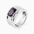 4.05ct Purple Spinel Mens Ring
