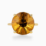 9.88ct Round Citrine Ring