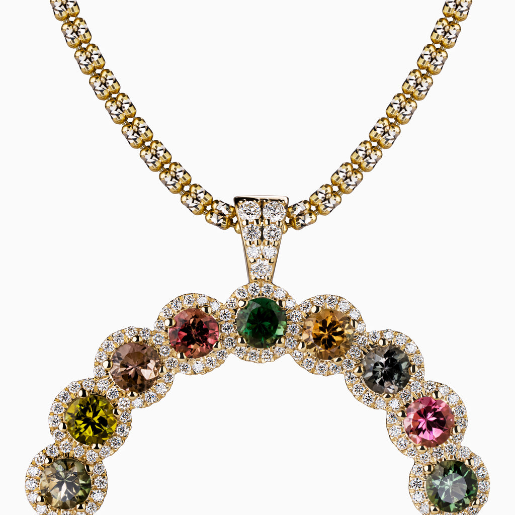 Palm Beach Wreath Pendant