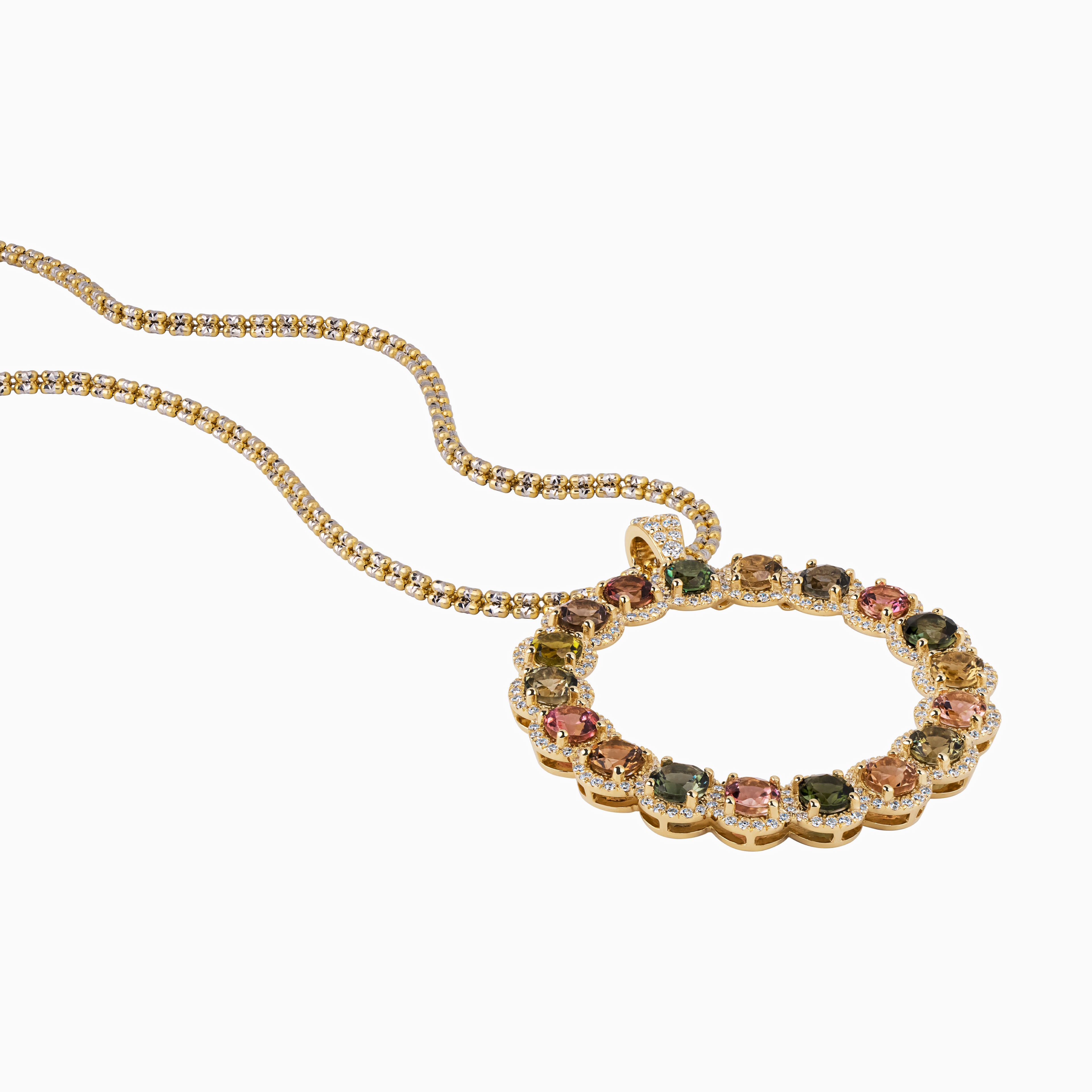 Palm Beach Wreath Pendant