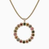 Palm Beach Wreath Pendant