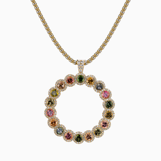 Palm Beach Wreath Pendant