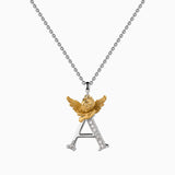 My Angel Letter Pendant Necklace