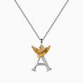 My Angel Letter Pendant Necklace