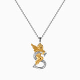 My Angel Letter Pendant Necklace