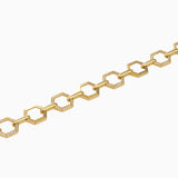 Hexagon Link Bracelet