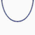Tanzanite Tennis Necklace