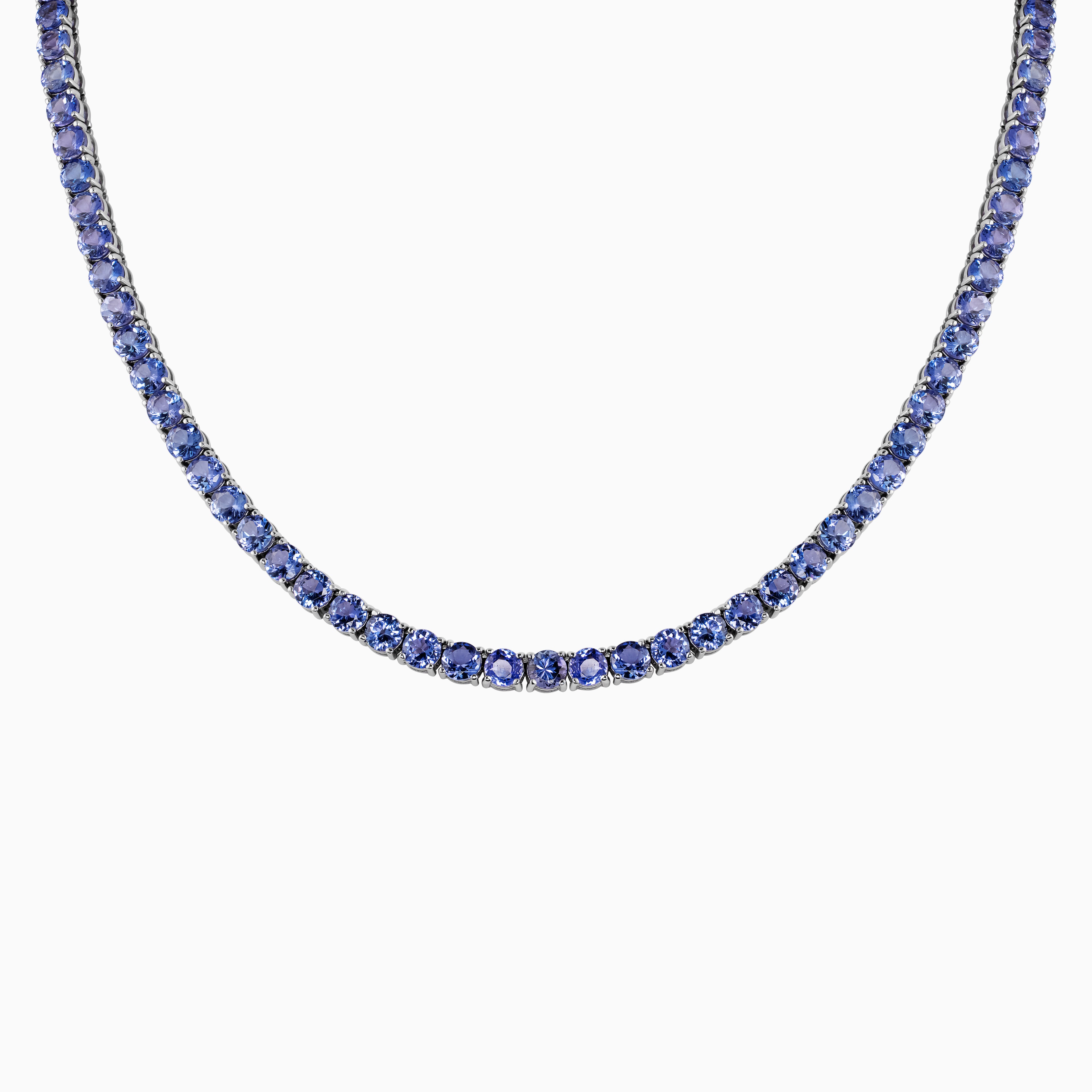 Tanzanite Tennis Necklace