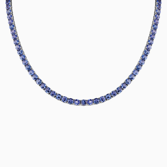 Tanzanite Tennis Necklace