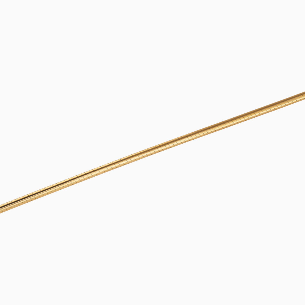 Round Omega Necklace