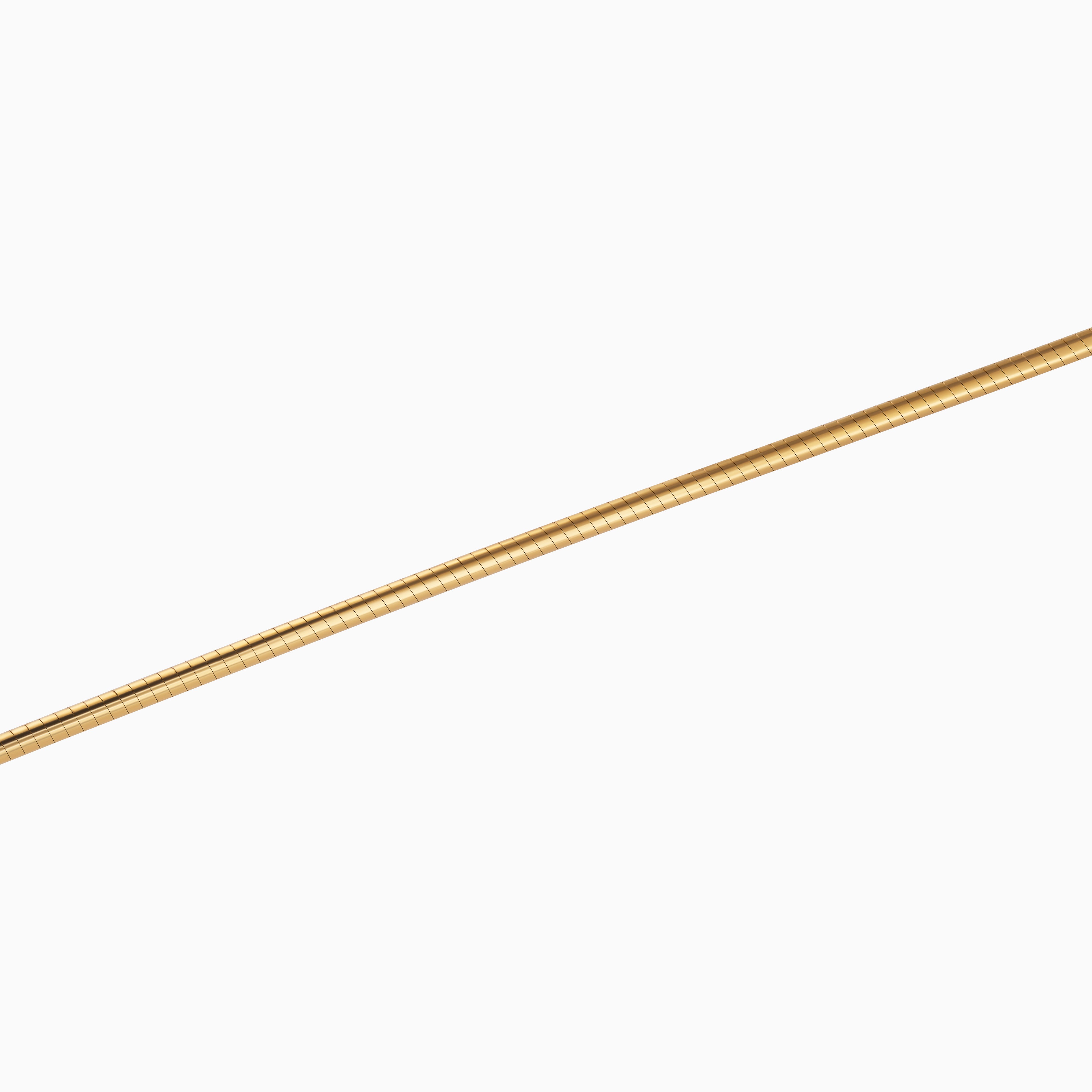 Round Omega Necklace