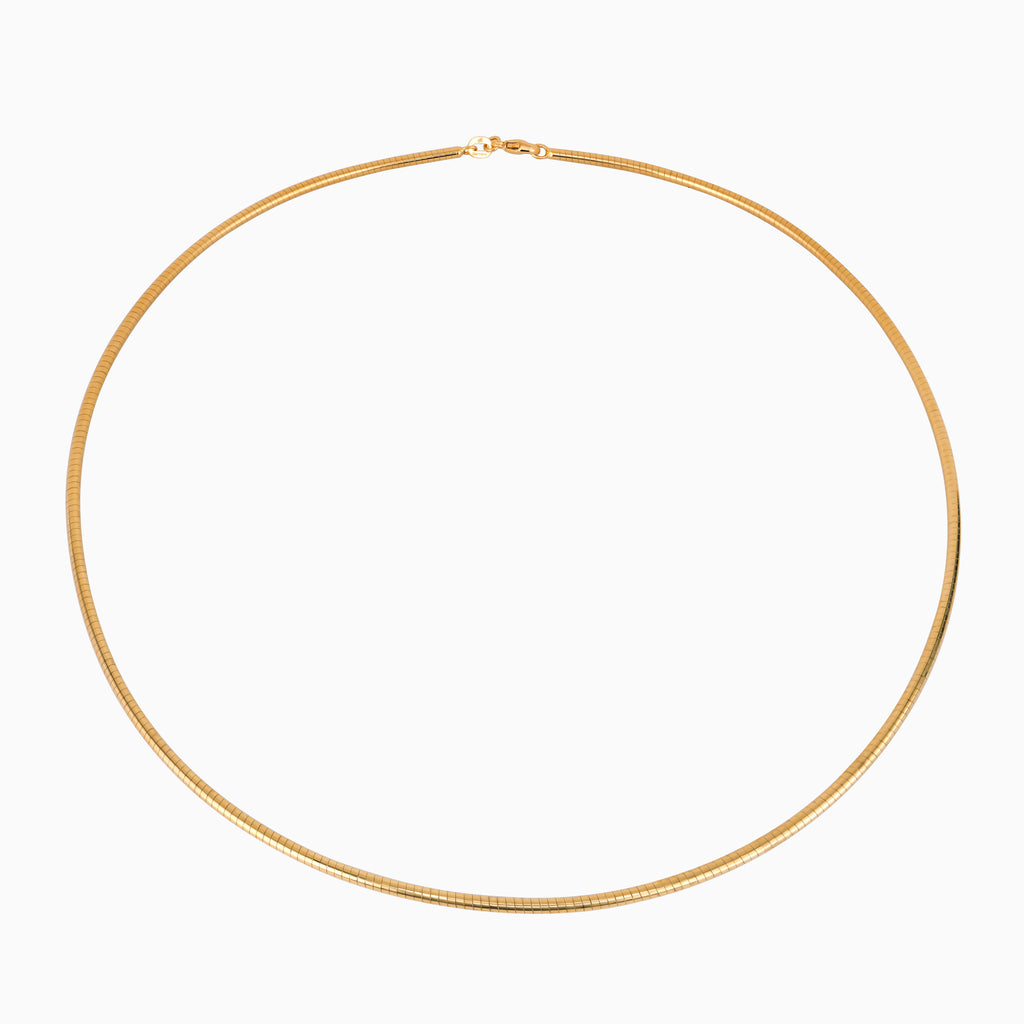 Round Omega Necklace