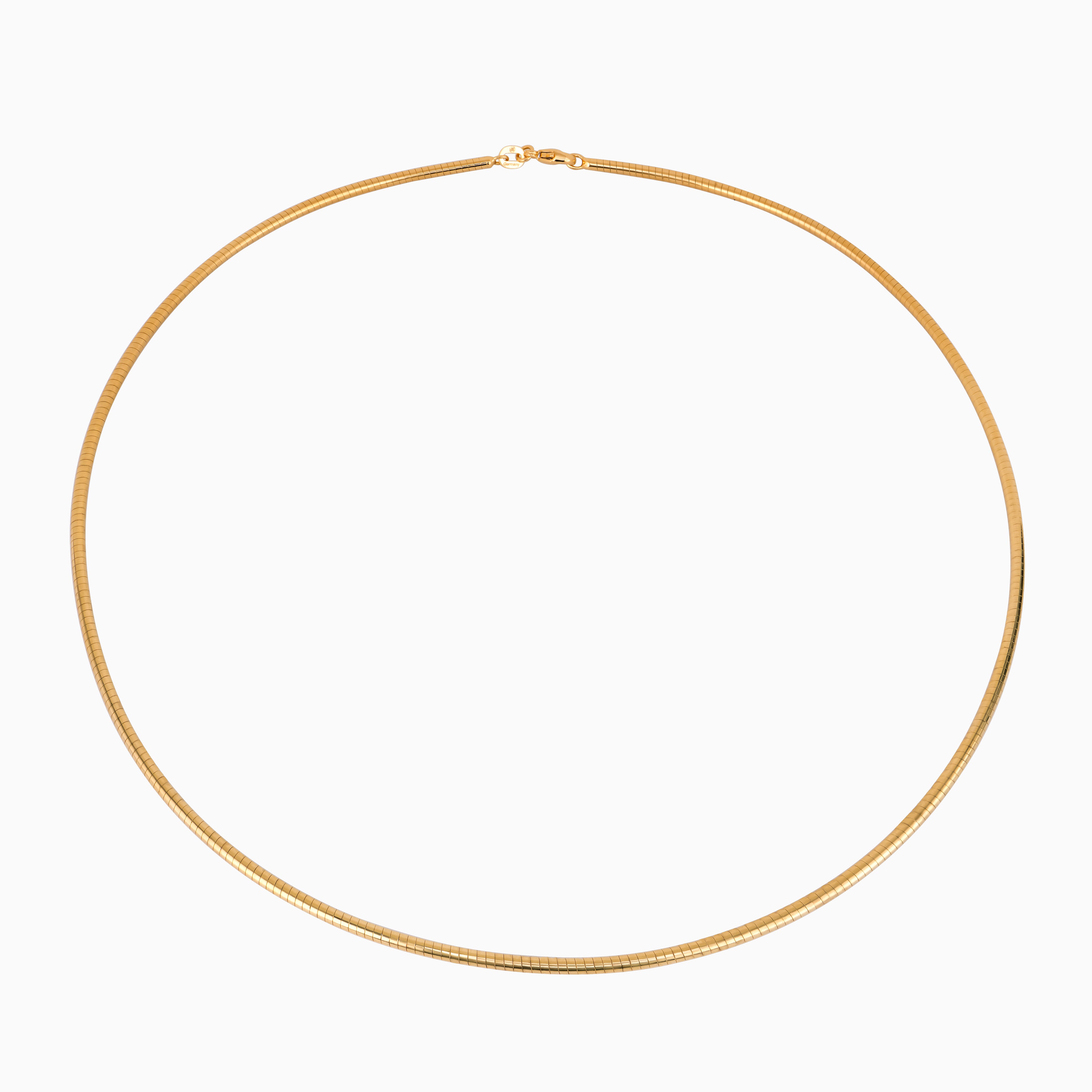 Round Omega Necklace