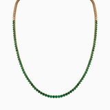 Beaded Emerald Necklace
