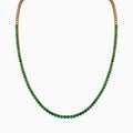 Beaded Emerald Necklace