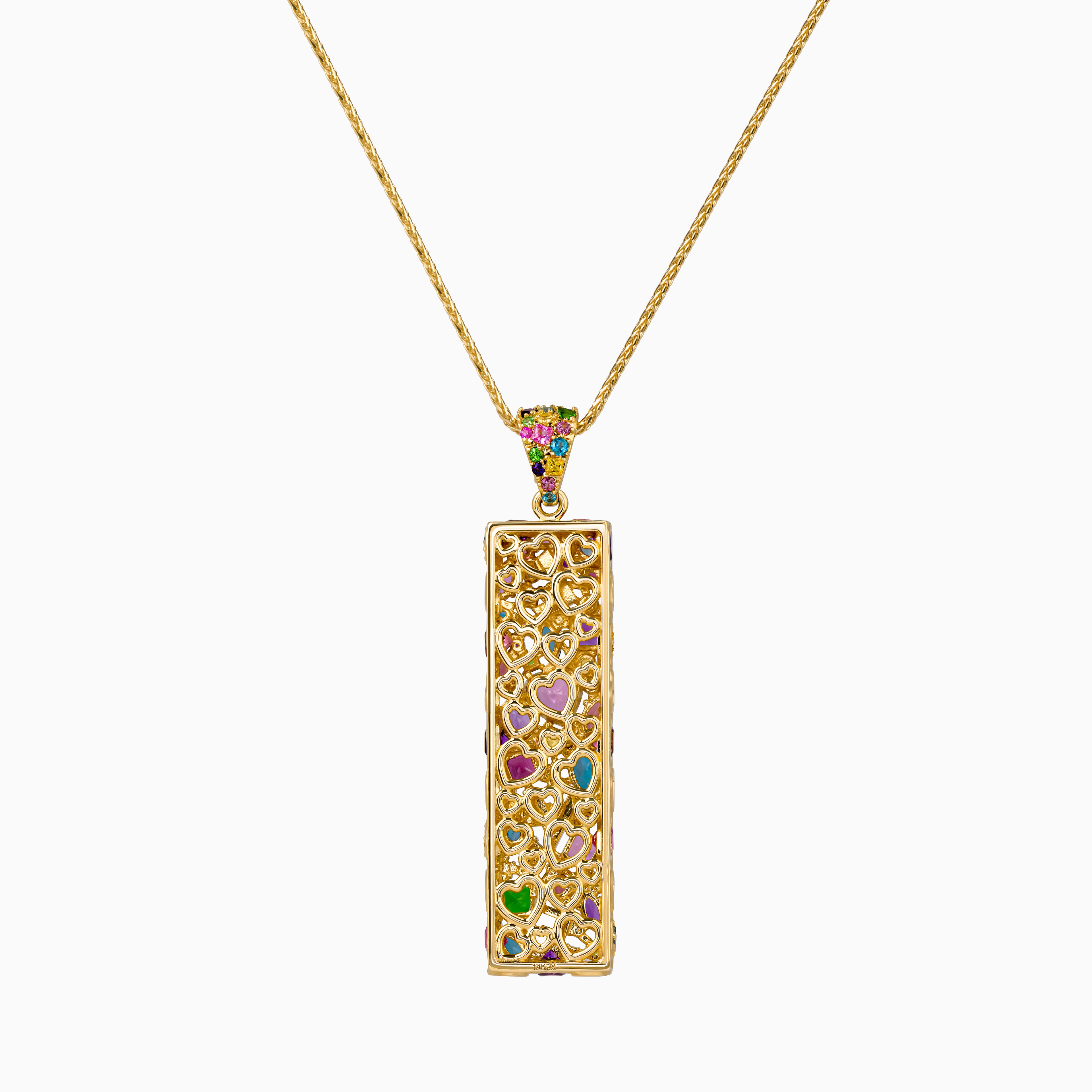 Multi-Colored Love Pendant