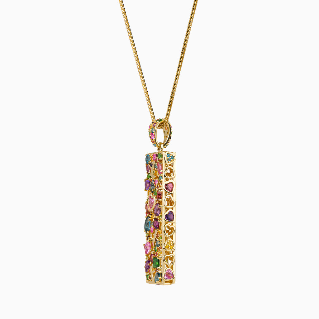 Multi-Colored Love Pendant