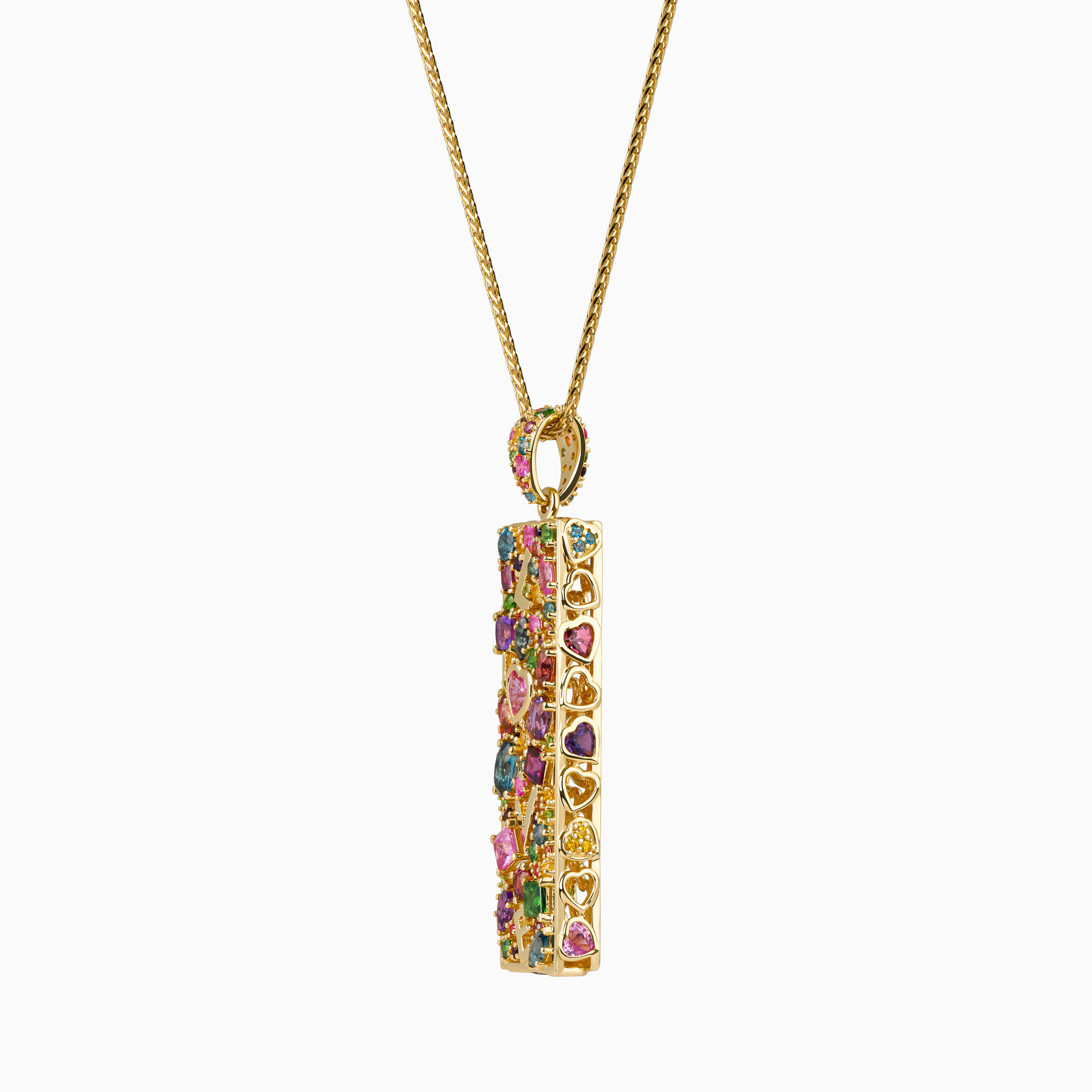 Multi-Colored Love Pendant
