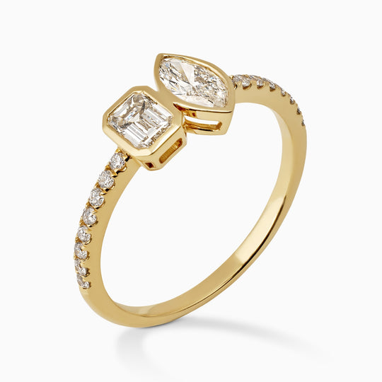 Duet Diamond Ring