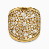 Diamond Saddle Ring