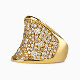 Diamond Saddle Ring