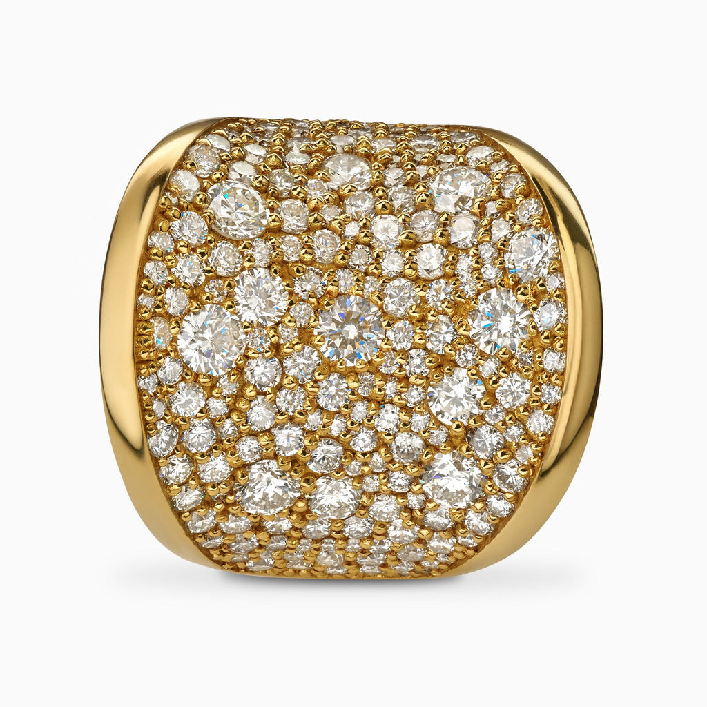 Diamond Saddle Ring