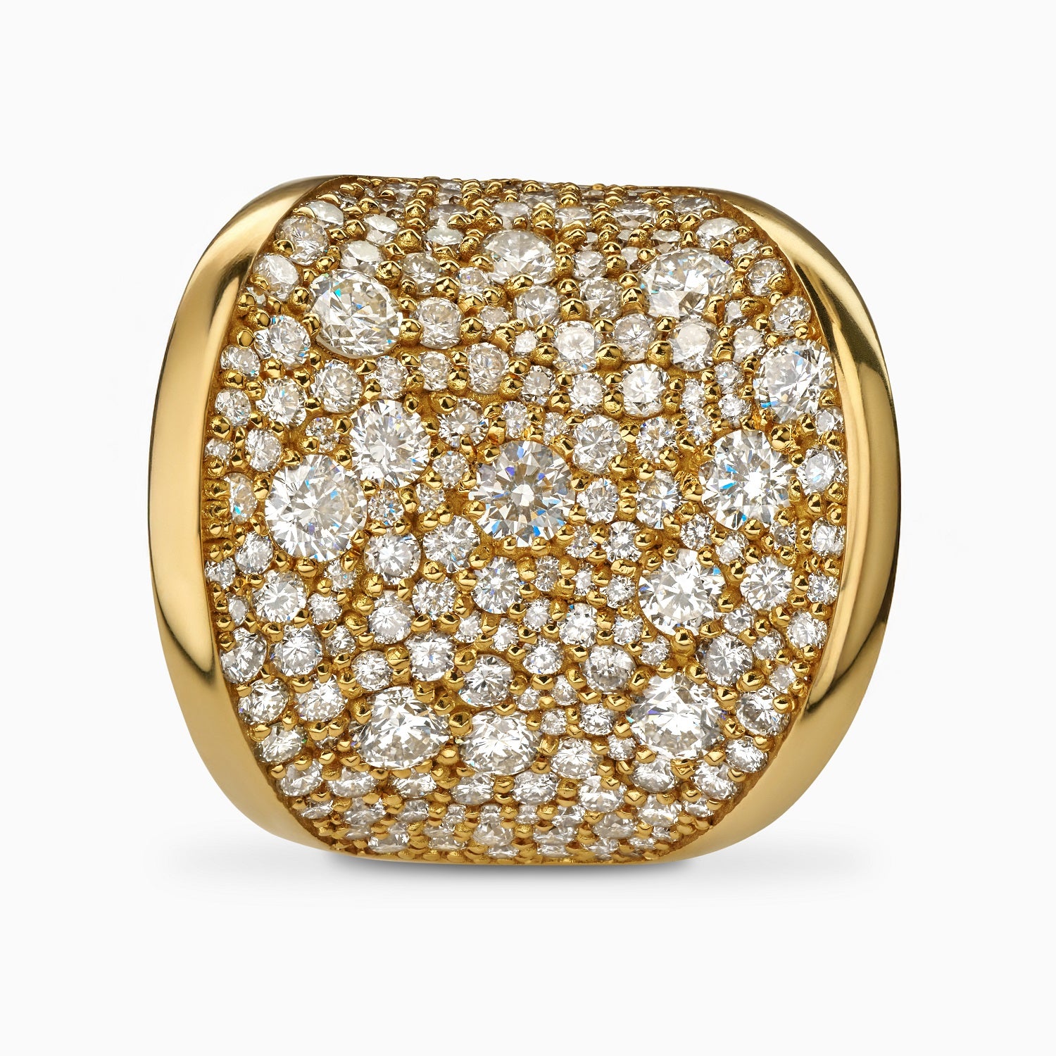 Diamond Saddle Ring