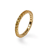2mm Sapphire Eternity Band