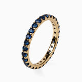 2mm Sapphire Eternity Band