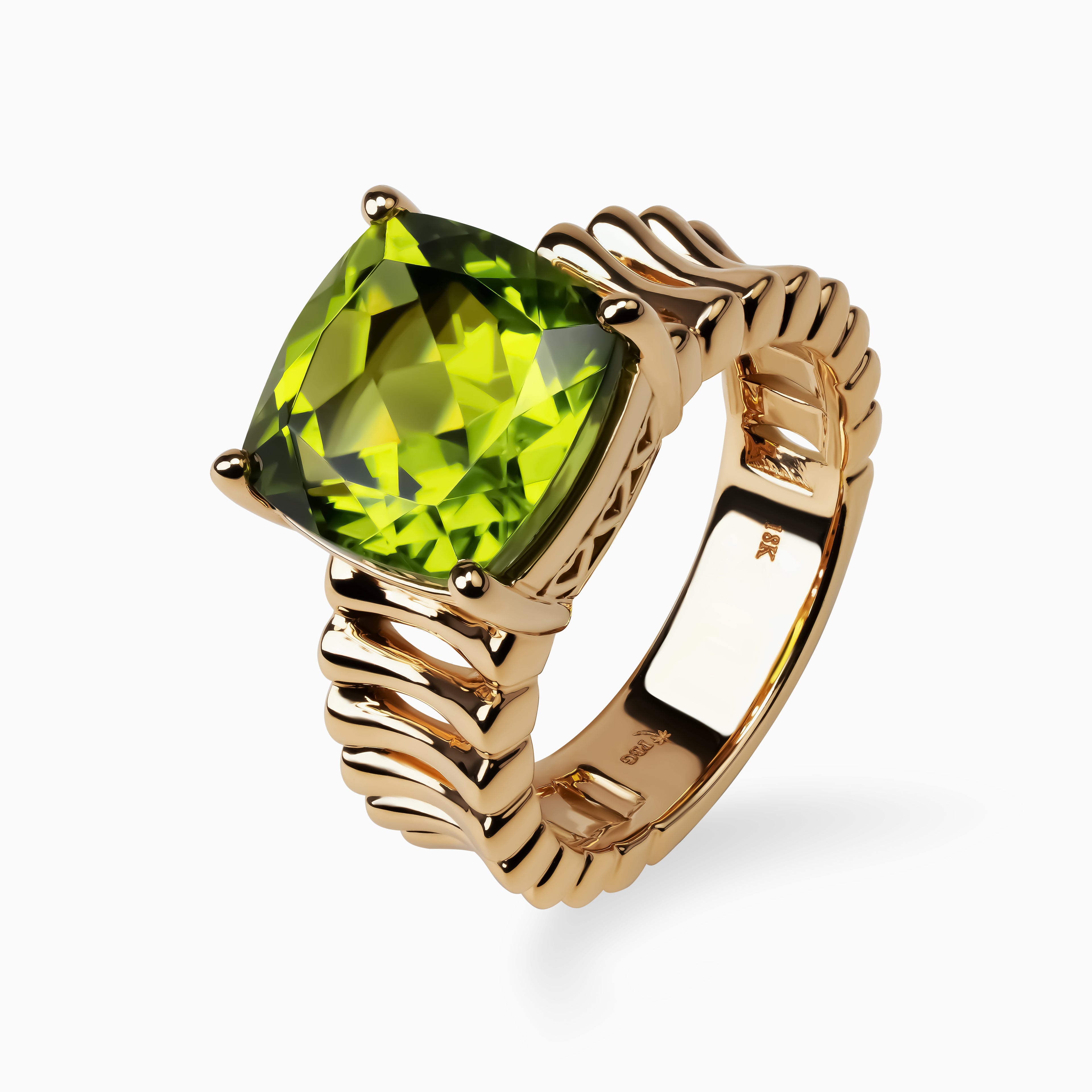 5.99ct Peridot Ring