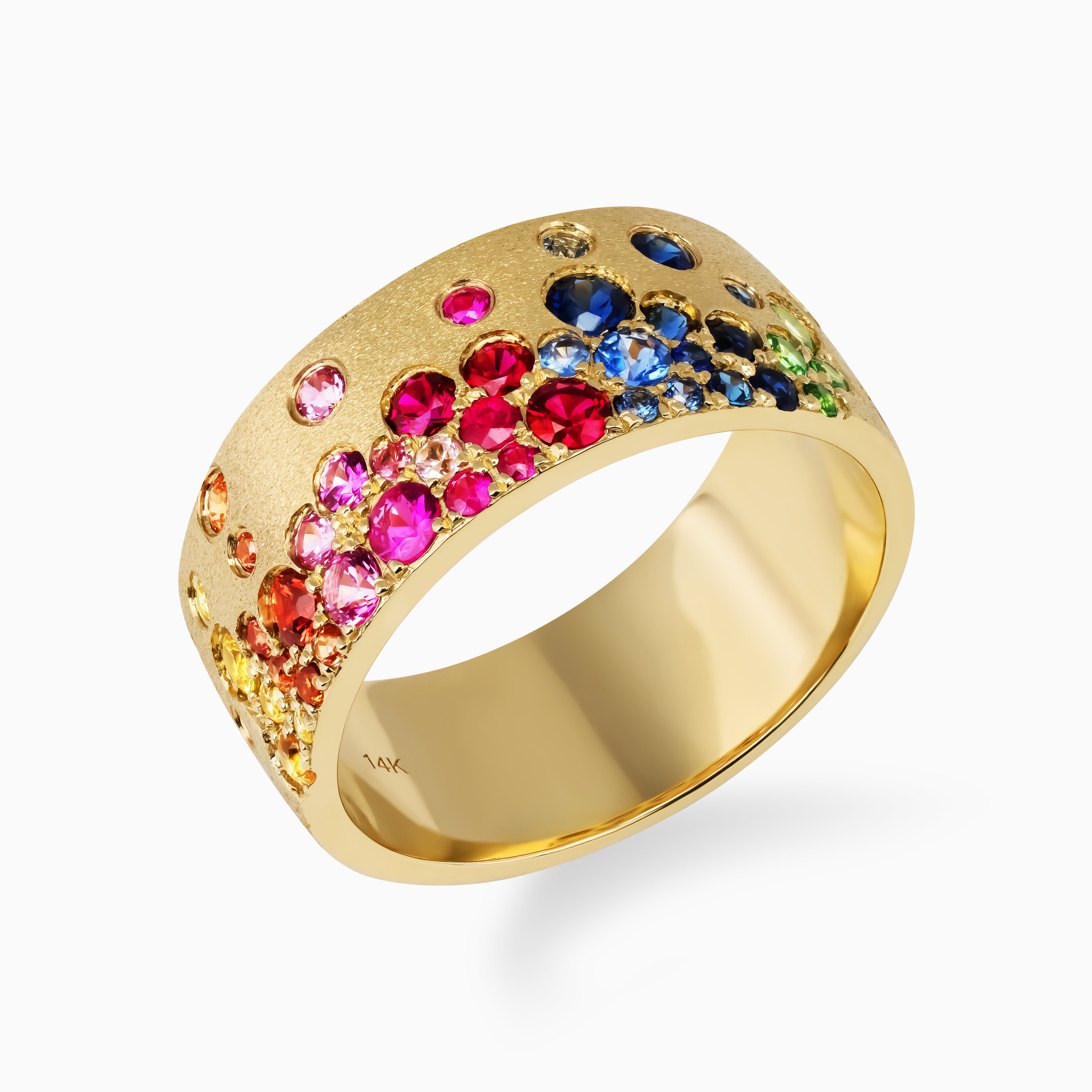 Rainbow Confetti Band
