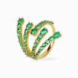 Emerald Wrap Ring