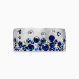 Blue Sapphire Confetti Band
