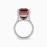 15.57ct Pink Tourmaline Ring with Diamonds
