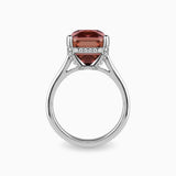 10.26ct Pink Tourmaline Ring with Diamonds