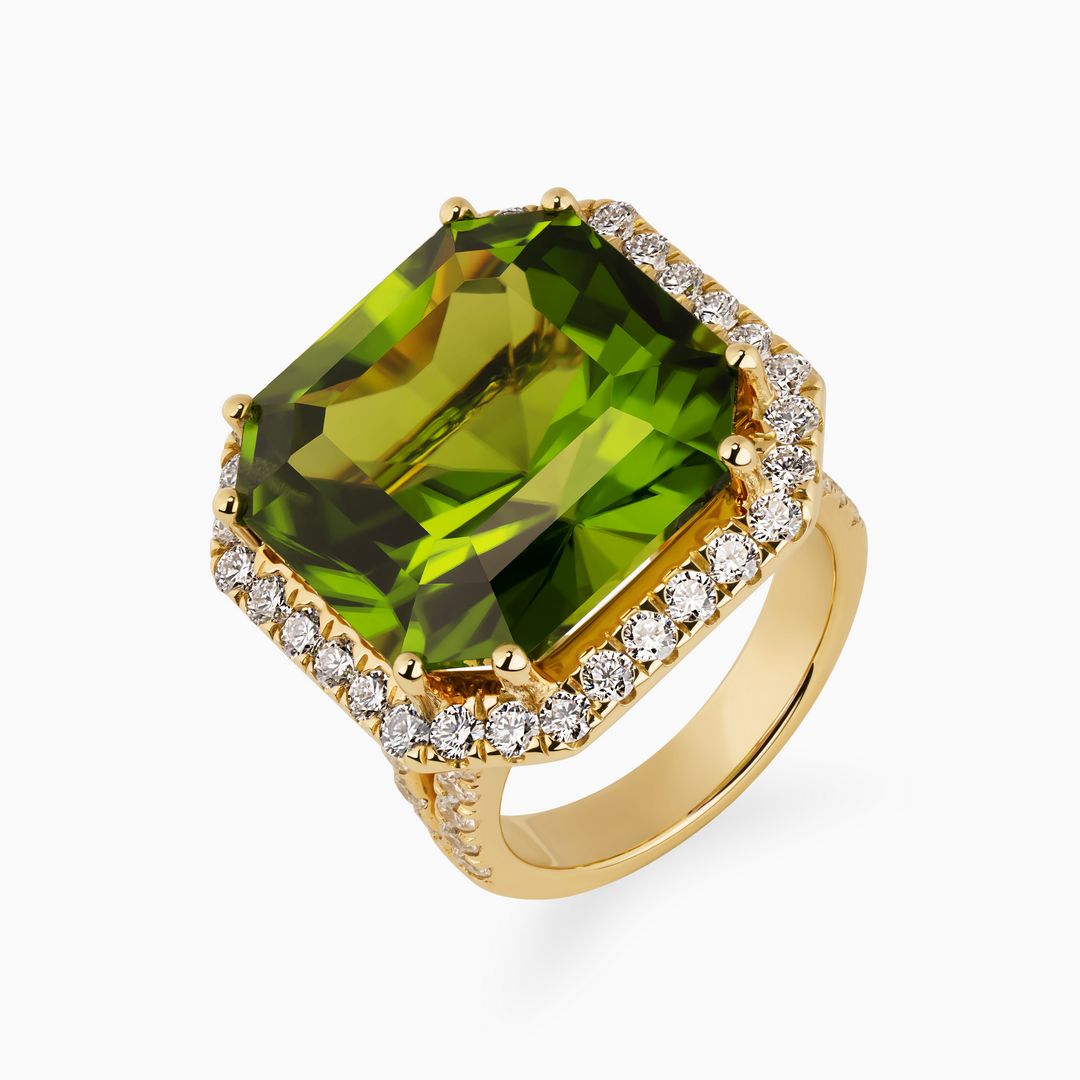 Peridot Passion Ring