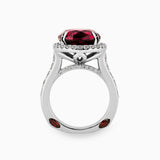 Her Majesty Rhodolite Garnet Ring