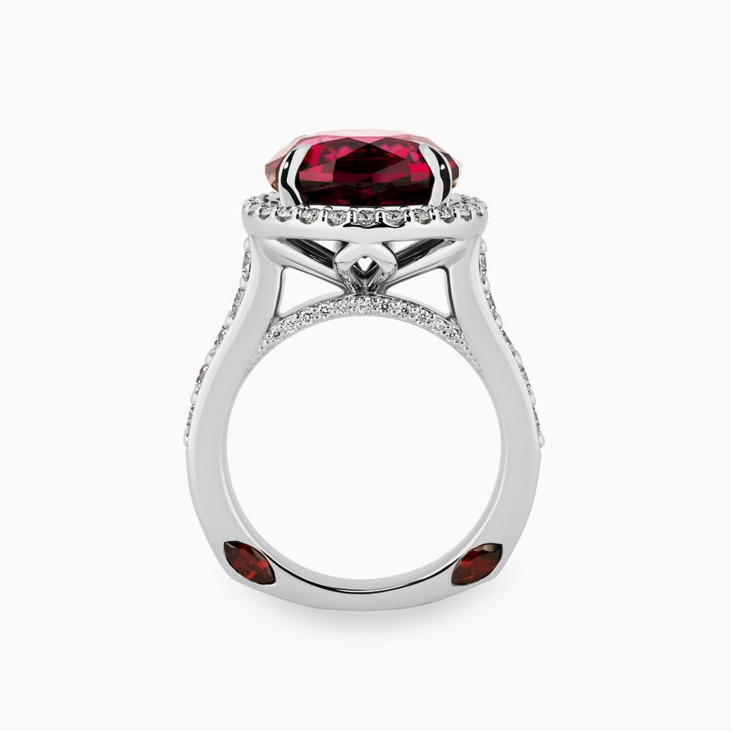 Her Majesty Rhodolite Garnet Ring